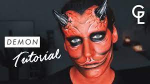 demon devil halloween makeup tutorial