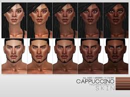 She has also created separate single and double eye lid versions for each. Skin In 5 Colors For All Ages And Genders Found In Tsr Category Sims 4 Skintones Sims 4 Cc Skin Sims 4 Sims