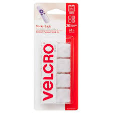 Velcro 7 8 In Sticky Back Squares In
