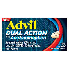 advil dual action combination ibuprofen