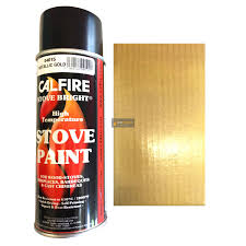 Stovebright High Temperature Paint 6302 400ml Aerosol Gold