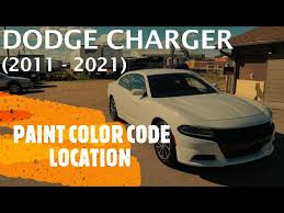 Dodge Charger Exterior Paint Color