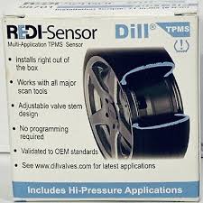 Dill Tpms Tire Valve Stem Universal Transmitter Redi Sensor