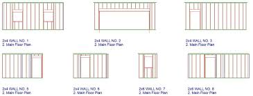 wall framing softplan home design