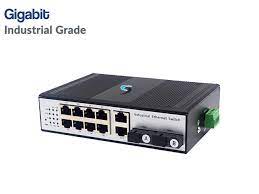 gigabit industrial switch hub 10 lan