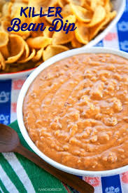 Heat over medium heat until the mixture is hot and all the cheese has melted. Killer Bean Dip Football Friday Plain Chicken