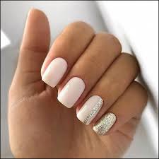 You can experiment with different colors to match your mood and your outfit. 113 Elegant Nail Designs For Short Nails Page 22 Myblogika Com Casual Nails Blush Nails Bride Nails