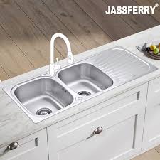 stainless steel kitchen sink double