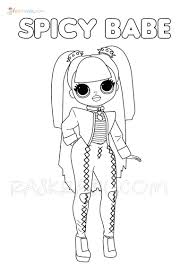 The dolls are 2 x 2.5 x 9.5 inches and 1.63 pounds. Lol Omg Coloring Pages Free Printable New Popular Dolls