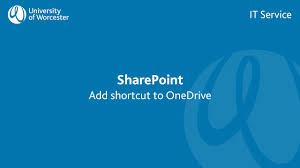 can i link sharepoint files to onedrive