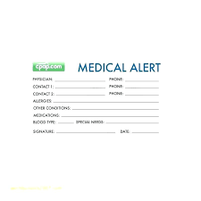 Card Wallet Template Medication Card Template Sample Free Training