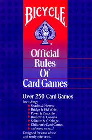 After cards are initially passed out, a round of betting occurs. Bicycle Official Rules Of Card Games United States Playing Card Company Kansil Joli Quentin Braunlich Tom 9781889752068 Amazon Com Books