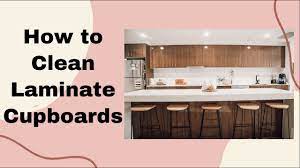 how to clean laminate cupboards you
