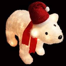 Tis Your Season 3d Lighted Polar Bear