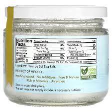 sodium gourmet sea salt 6 5 oz 184 g