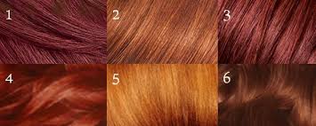 Mahogany Red Hair Color Chart Red Hair Colors 2016 2017
