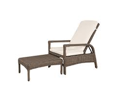 Tampa Outdoor Lounger With Cushion Da