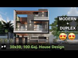 30x30 House Design 100 Yards 3d