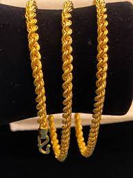 dubai uni rope chain necklace