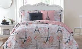 paris quilt set 4 or 5 piece or bed