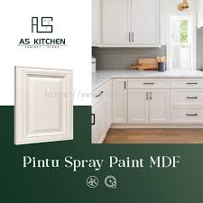 spray paint mdf door kitchen cabinet