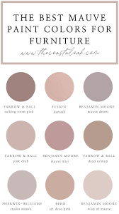 mauve paint color for furniture