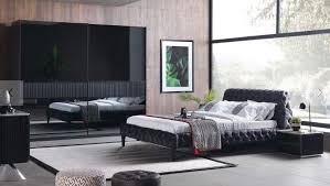Bedroom sets available at city furniture. Ev Gor Modern Black Bedroom Set Beretta Marble Patterned Bedroom Bedroom Sets Product Info Tragate