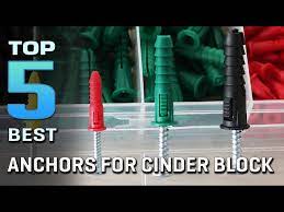 Best Anchors For Cinder Block Top 5