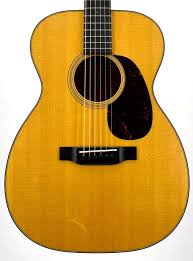 martin 00 18e acoustic guitar with an