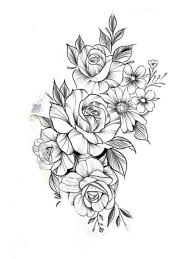 Half empty bottles of shampoo line the edges of the bathtub, tooth brus. Simple Design Easy Flower Tattoo Designs Simple Design Flower Drawing Novocom Top