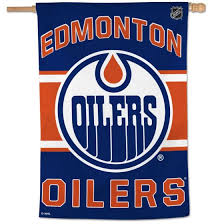 edmonton oilers banners and flags nhl