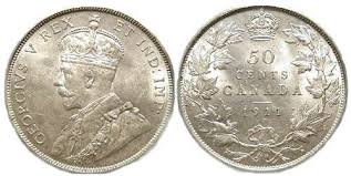 Canadian 50 Cent Half Dollars Coins For Sale Calgary Coin