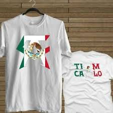 Details About New Canelo Alvarez Mexico Boxing Flag Logo White Tee Usa Size T Shirt En4