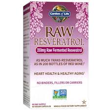 garden of life raw resveratrol 350