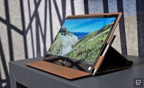 hp spectre folio review this leather