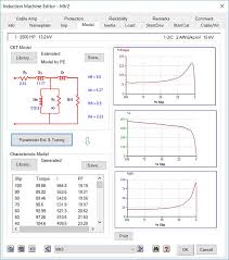 Motor Starting Analysis Motor Acceleration Software