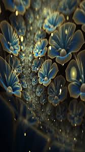 fractal flowers 3d abstract flower