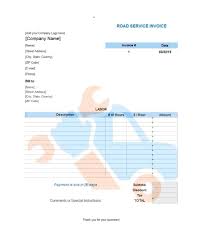 50 Simple Service Invoice Templates Ms Word Template Archive