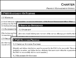 program management office charter