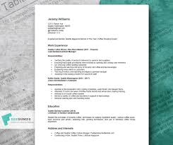 Your personality and particular background are a big part of it. A Banging Barista Resume Example Writing Tips Freesumes