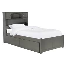 leo lacey twin xl platform bed with