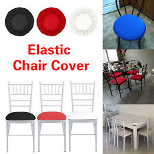 Modern Plain Dining Chair Cover Spandex