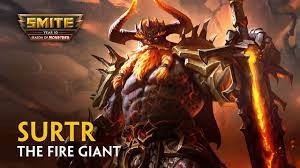 Smite - God Reveal | Surtr, The Fire Giant - YouTube