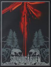 soundgarden 2016 concert tour poster