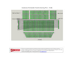 ayury waterside theatre seating plan