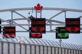 You may see warning signs at the u.s. Why Can T U S Residents Travel To Canada The New York Times