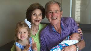 Bush presidential library and museum. George W Bush Shares Adorable Photo Of Meeting His Granddaughter Photo