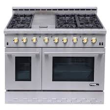 Dual Fuel Range With Convection Oven