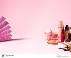 beauty cosmetics s on pink