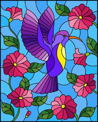 Bright Purple Bird Hummingbird